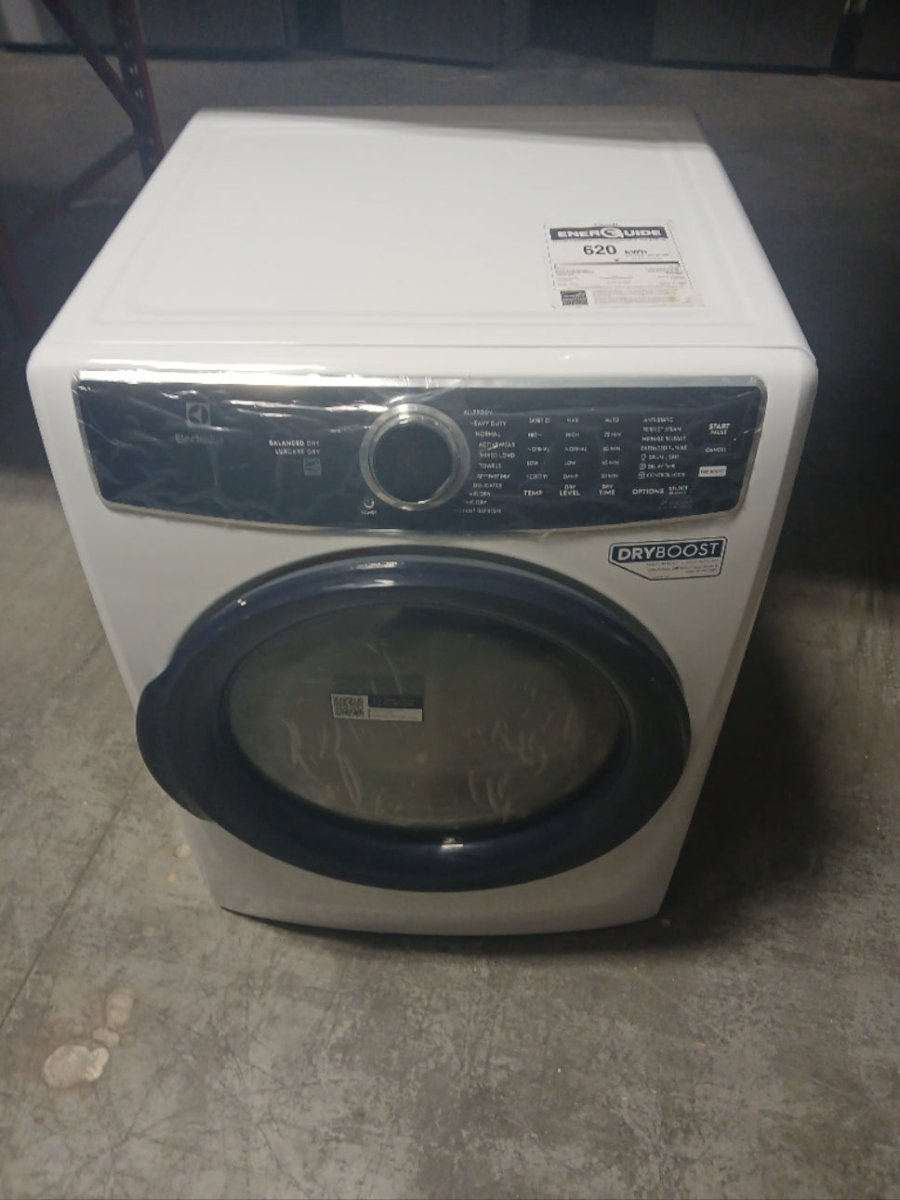 ELFE762CBW - DRYERS - Electrolux - Electric - White - Open Box - BonPrix Électroménagers