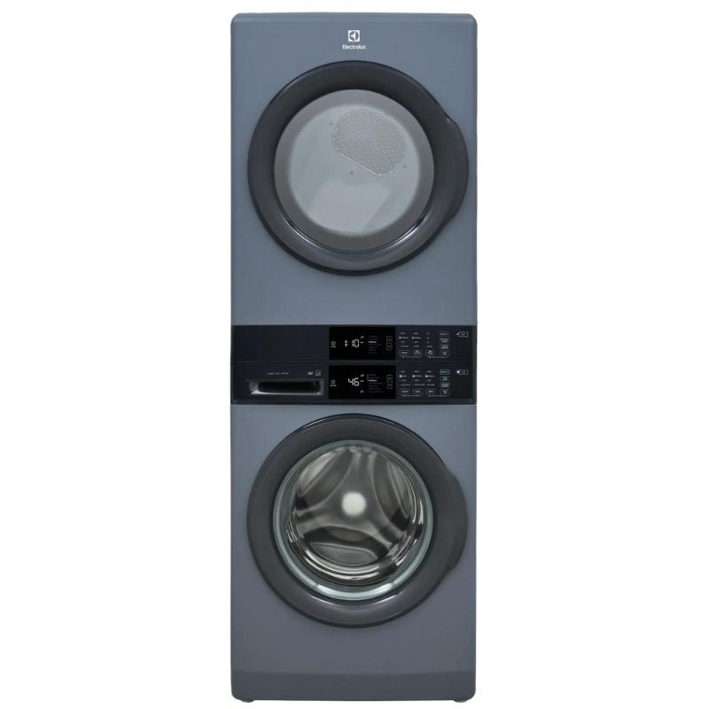 ELTE730CAD - LAUNDRY CENTERS - Electrolux - Stacked Washer/Dryer - Electric - Denim Blue - Open Box - BonPrix Électroménagers