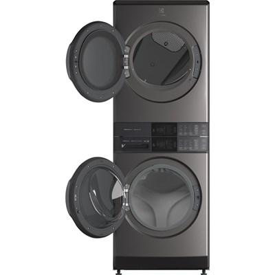 ELTE760CAT - LAUNDRY CENTERS - Electrolux - Stacked Washer/Dryer - Electric - Titanium - New - BonPrix Électroménagers