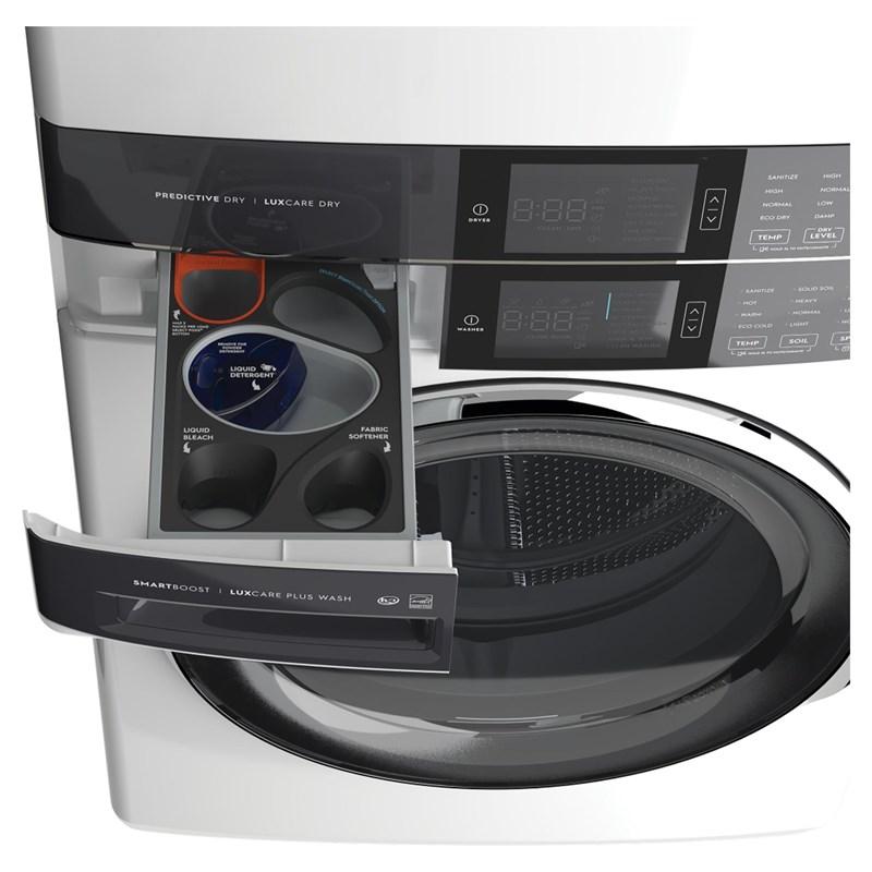 ELTE760CAW - LAUNDRY CENTERS - Electrolux - Stacked Washer/Dryer - Electric - White - New - BonPrix Électroménagers
