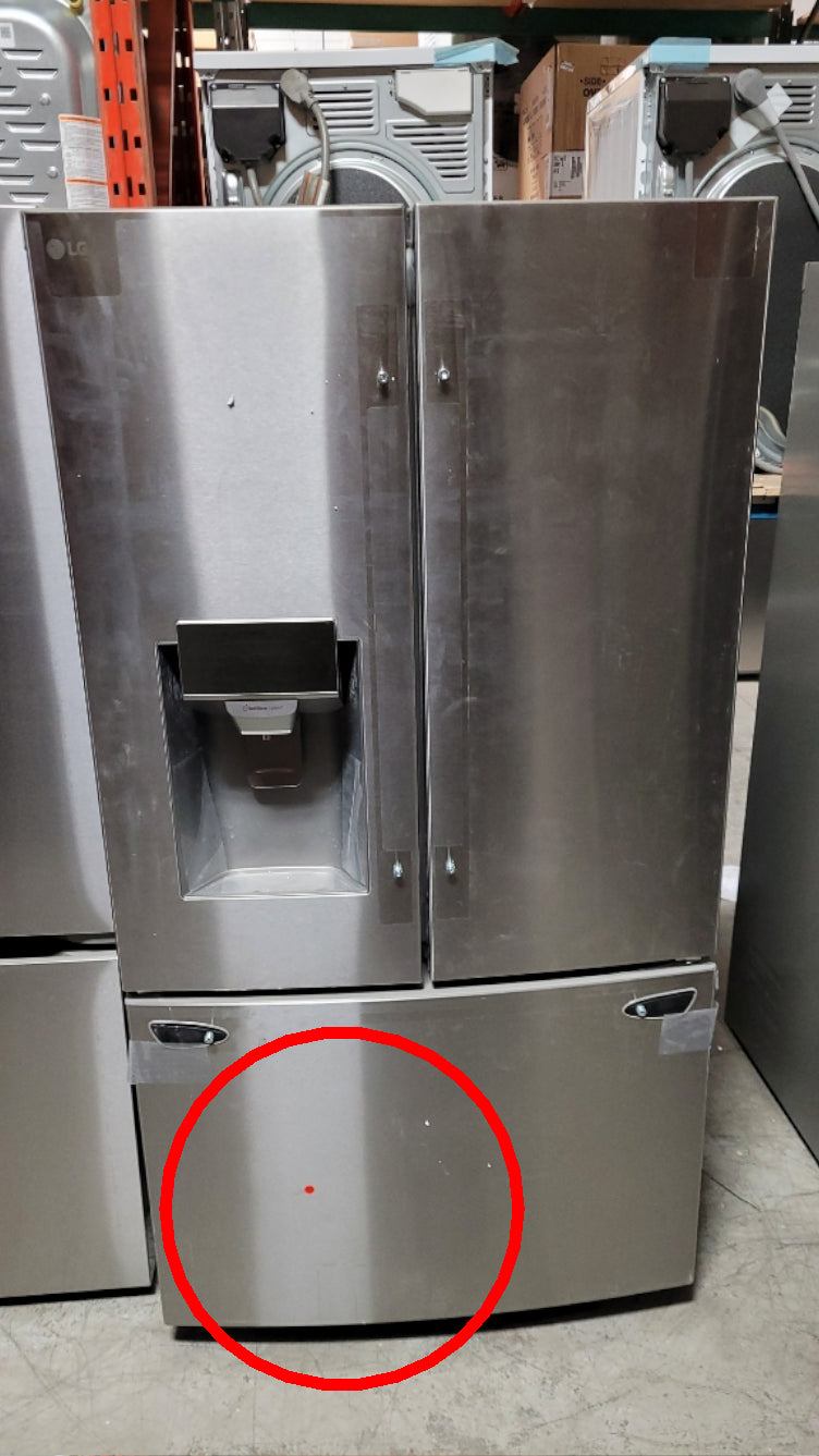 LRFS28XBS - REFRIGERATORS - LG - French 3-Door - Stainless Steel - Open Box - BonPrix Électroménagers