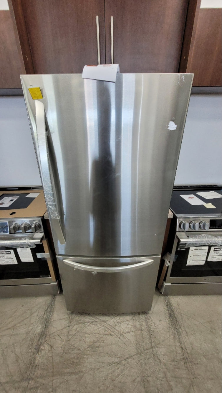 LRDNS2200S - REFRIGERATORS - LG - Bottom Freezer - Stainless Steel - Open Box
