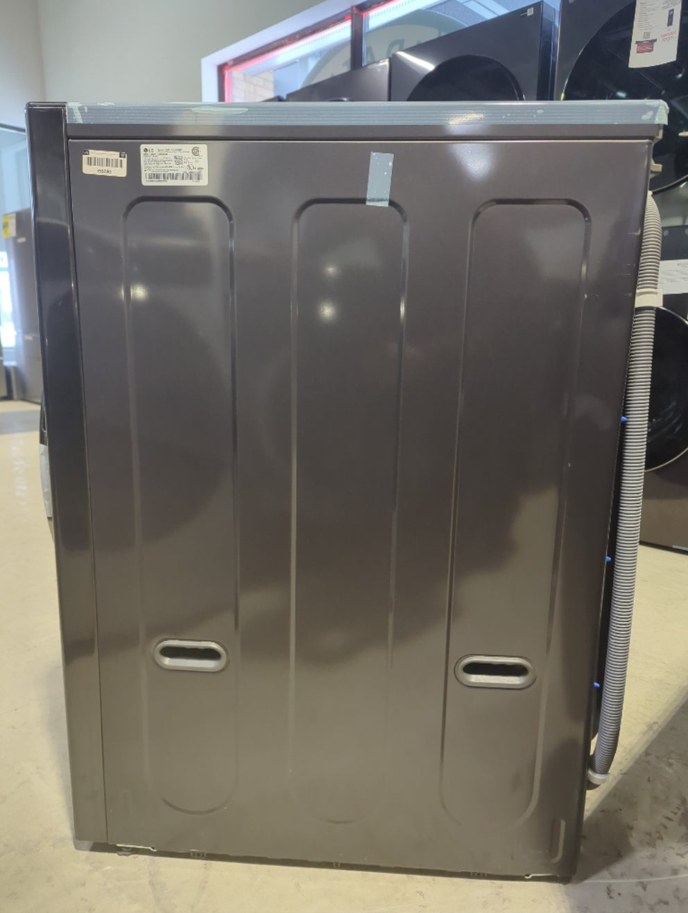 WM6998HBA - LAUNDRY CENTERS - LG - All-In-One - Electric - Black Stainless Steel - Open Box - BonPrix Électroménagers