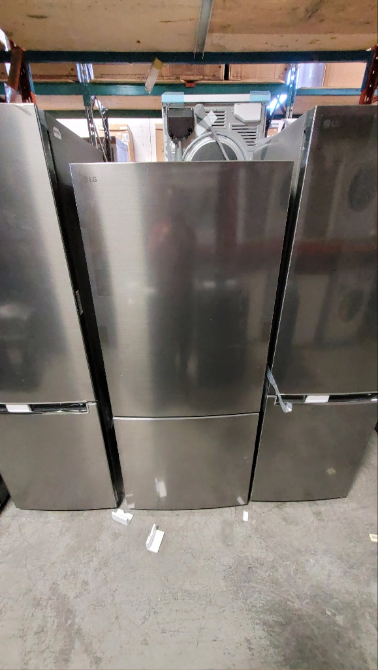 LBNC15251V - REFRIGERATORS - LG - Bottom Freezer - Platinum - Open Box - BonPrix Électroménagers