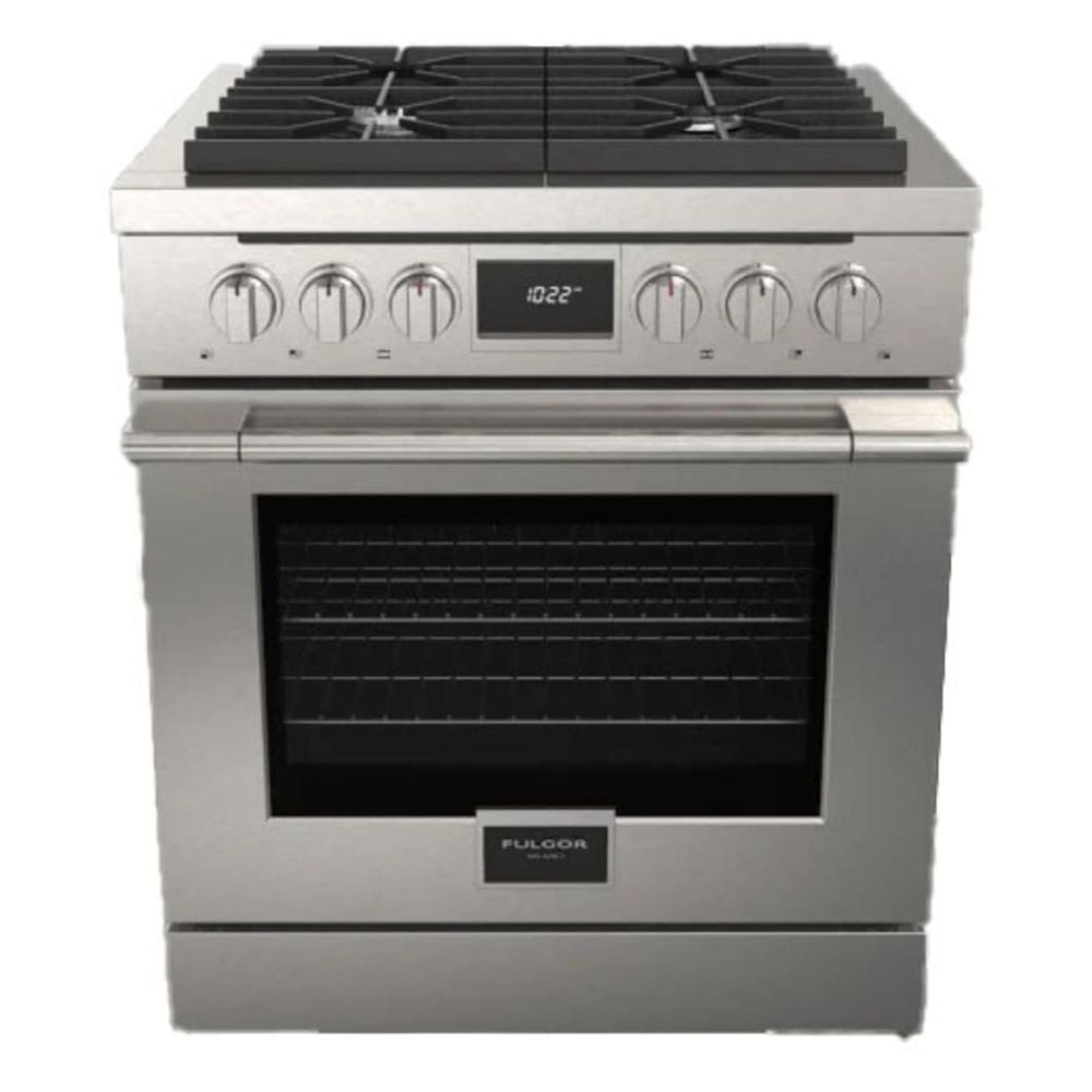 F4PDF304S1 - RANGES - Fulgor - Dual Fuel - Stainless Steel - New - BonPrix Électroménagers