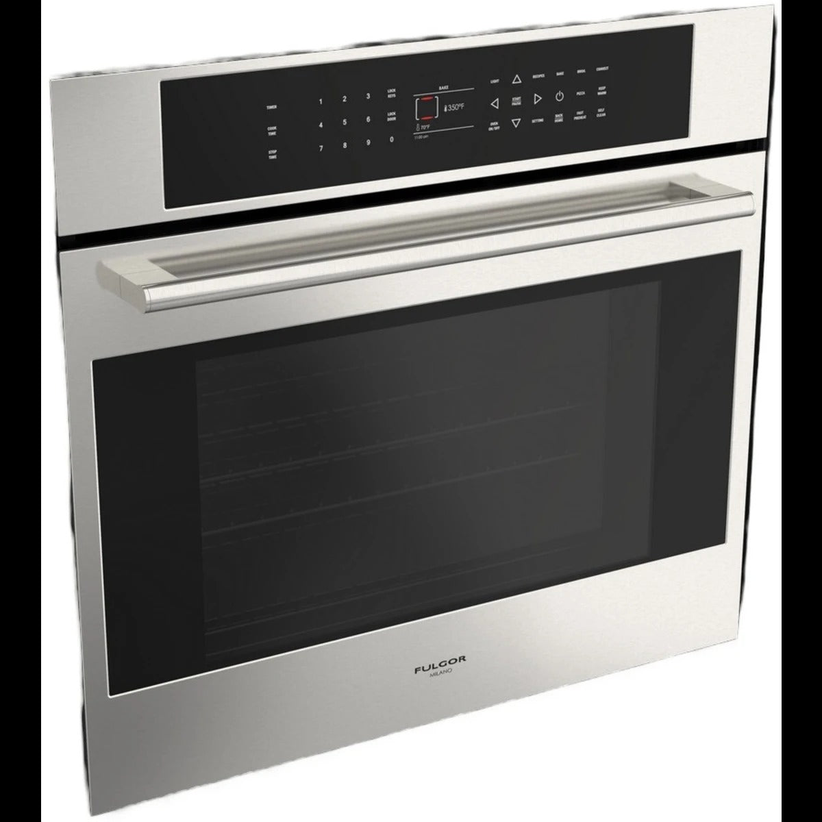 F7SP30S1 - WALL OVENS - Fulgor Milano - Single Oven - Stainless Steel - Open Box - BonPrix Électroménagers