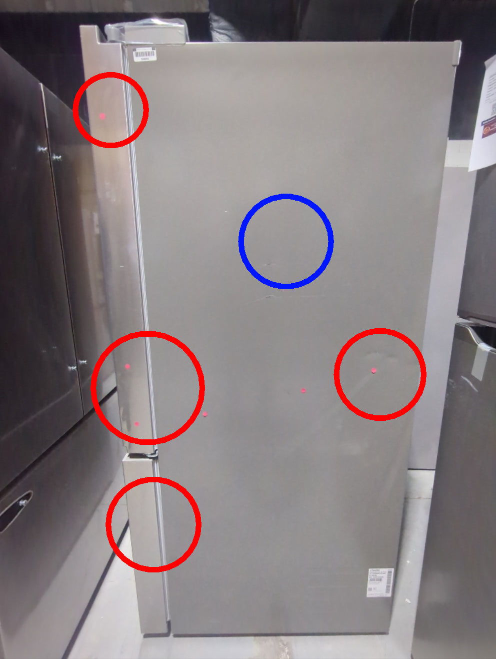 LF25H6200S - REFRIGERATORS - LG - French 3-Door - Stainless Steel - Open Box - BonPrix Électroménagers