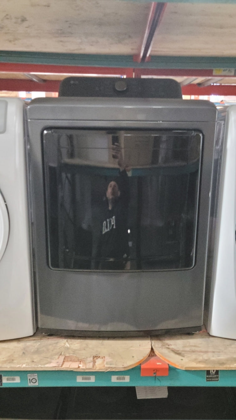 DLE6100M - DRYERS - LG - Electric - Chrome Shadow - Open Box - BonPrix Électroménagers
