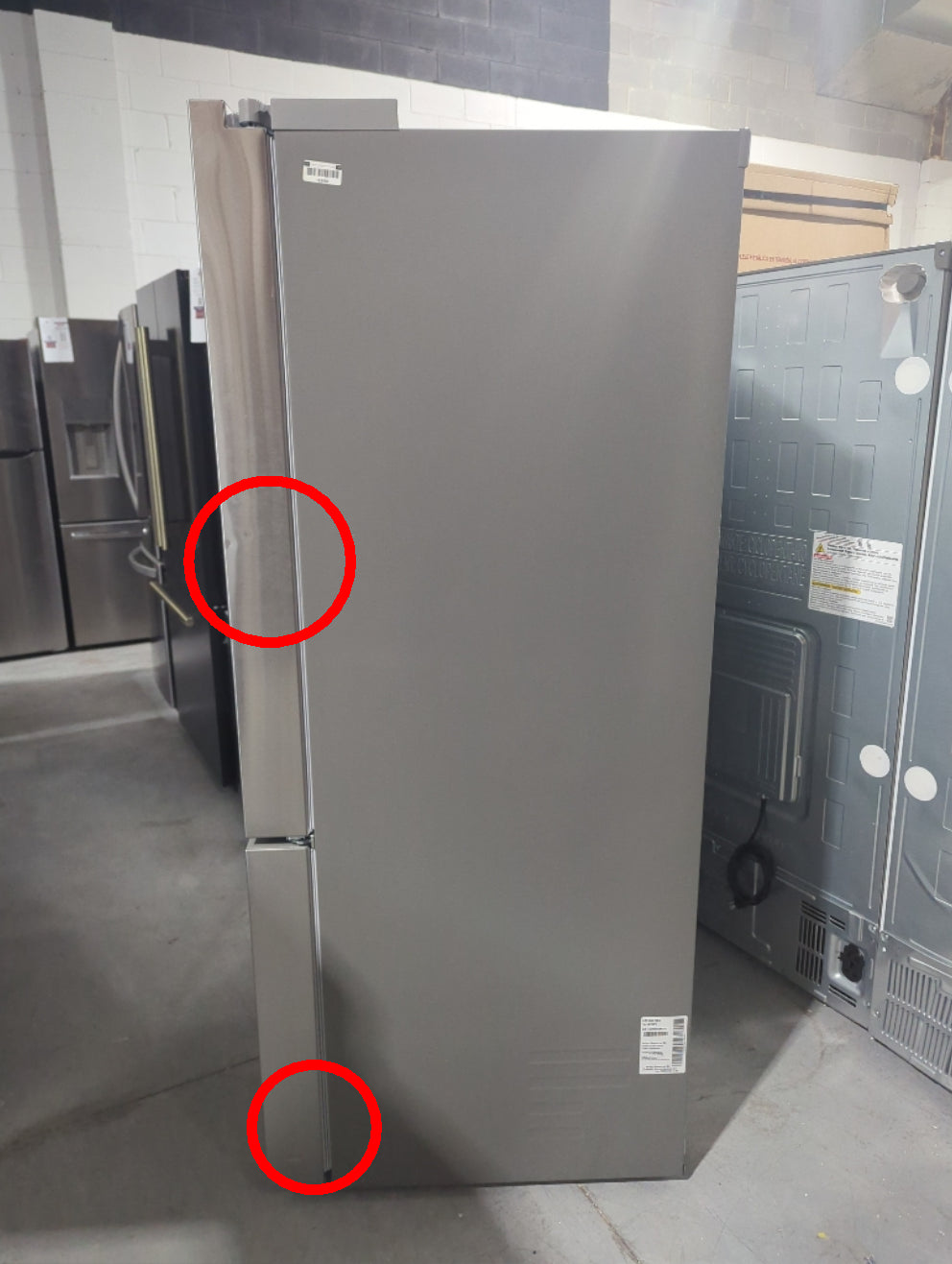 LRFLC2706S - REFRIGERATORS - LG - French 3-Door - Stainless Steel - Open Box - BonPrix Électroménagers