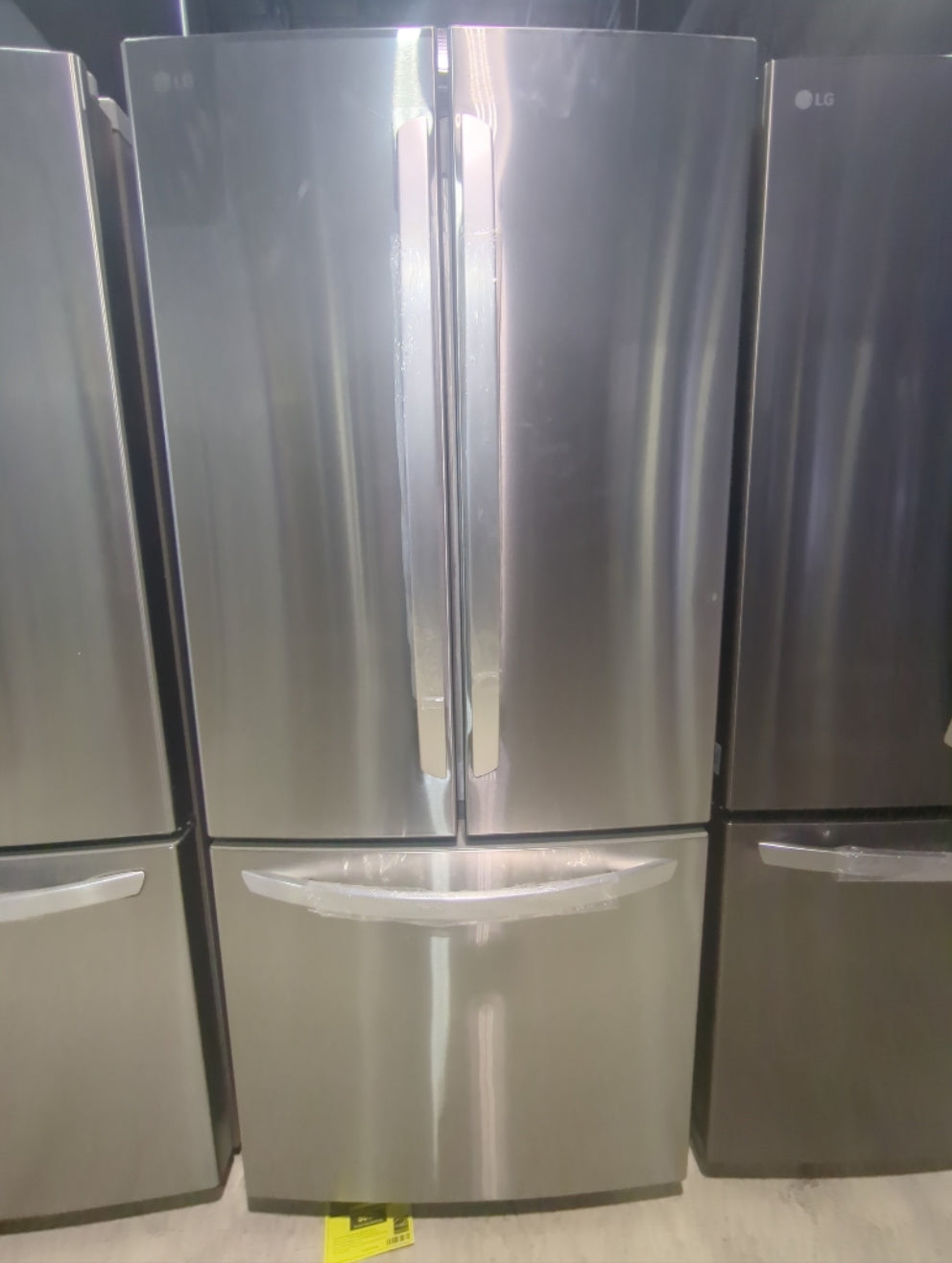 LRFNS2200S - RÉFRIGÉRATEURS - LG - Trois Portes Avec Porte â Deux Battants - Acier inoxydable - Boîte Ouverte