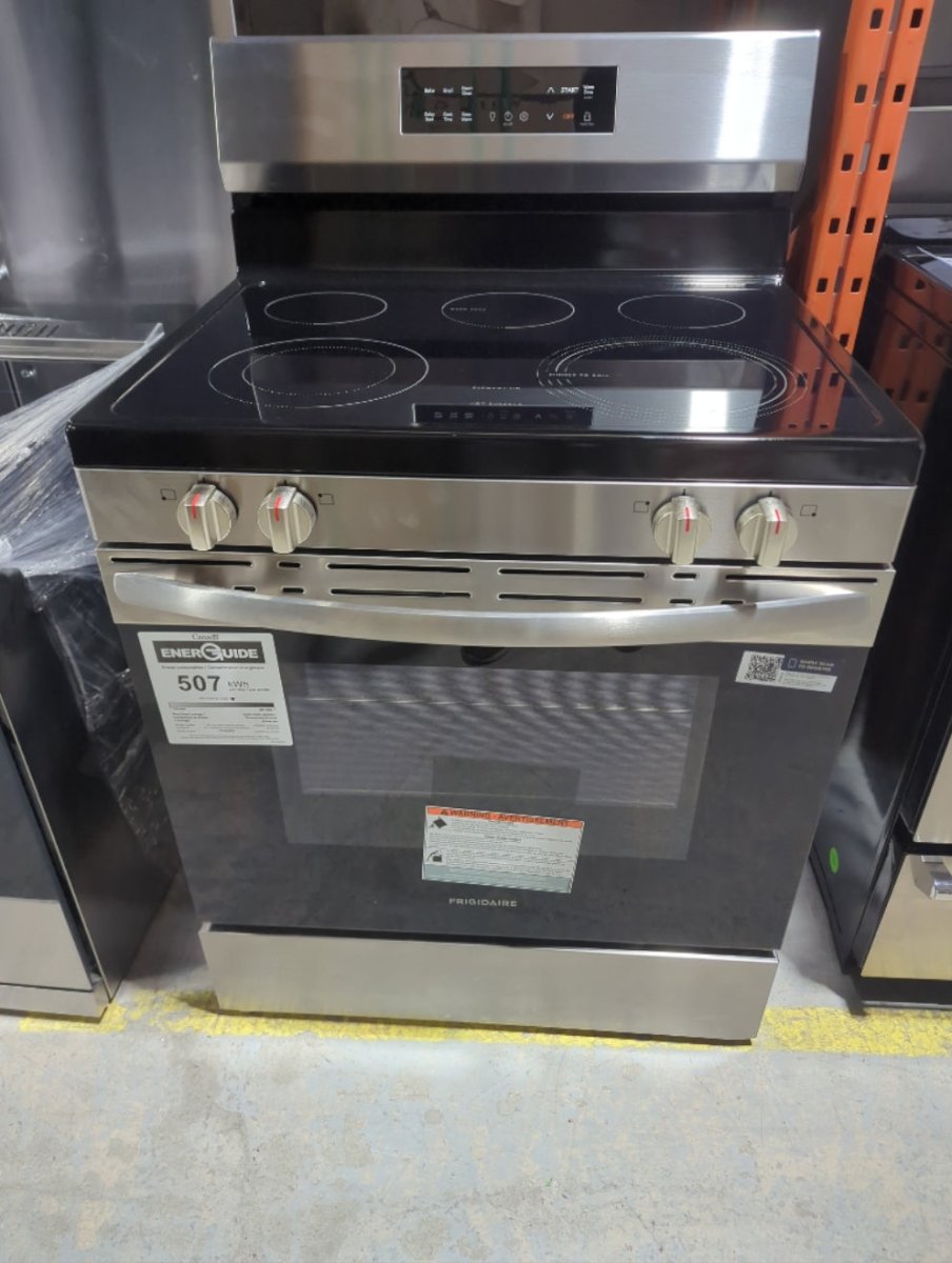 FCRE306CAS - RANGES - Frigidaire - Electric - Stainless Steel - Open Box - BonPrix Électroménagers