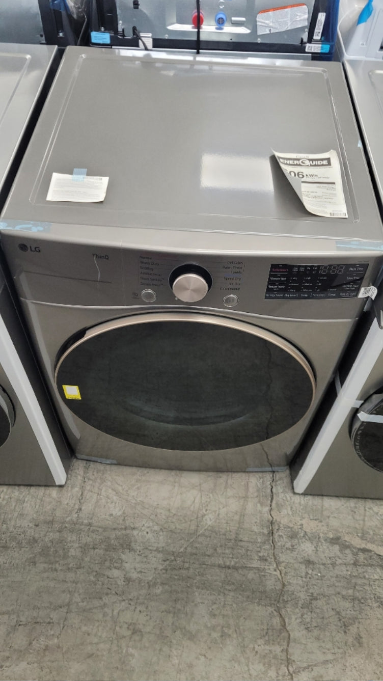 DLEX3850V - DRYERS - LG - Electric - Grey - Open Box - BonPrix Électroménagers