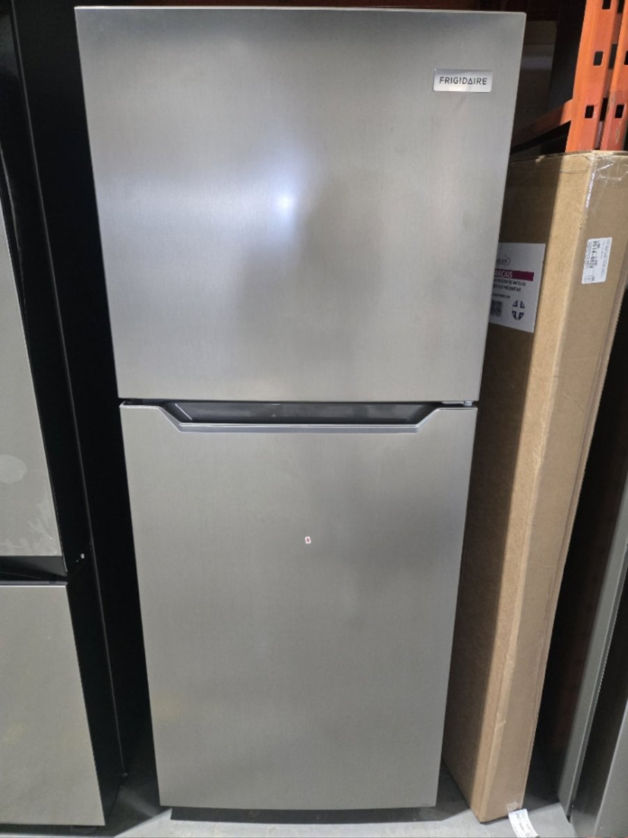 FFET1222UV - REFRIGERATORS - Frigidaire - Top Freezer - Stainless Steel - Open Box - BonPrix Électroménagers