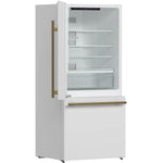 FFFFD1786 - 31WHT - REFRIGERATORS - Forno - Bottom Mount - White - Open Box - BonPrix Électroménagers