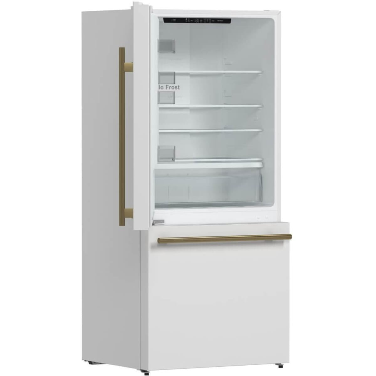 FFFFD1786 - 31WHT - REFRIGERATORS - Forno - Bottom Mount - White - Open Box - BonPrix Électroménagers