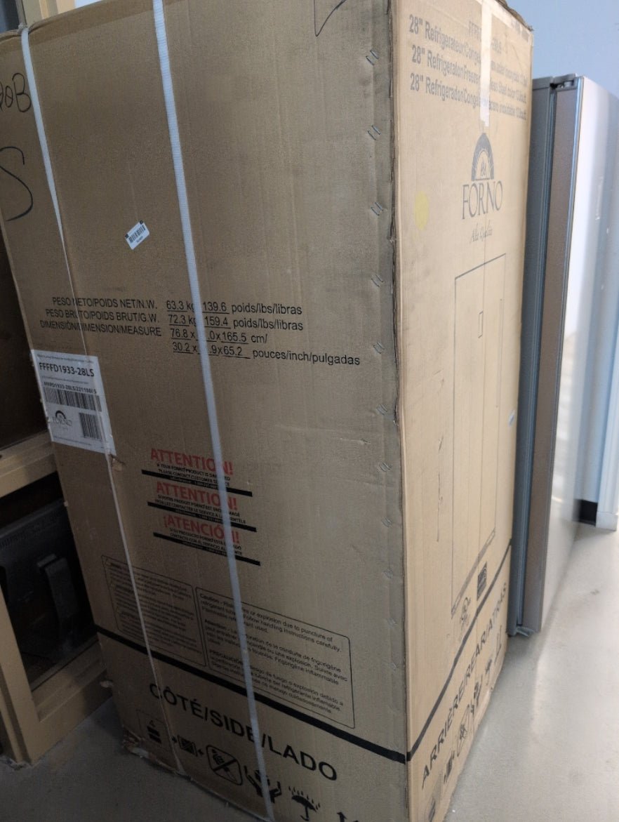 FFFFD1933 - 28L - FREEZERS - Forno - Stainless steel - Open Box - BonPrix Électroménagers