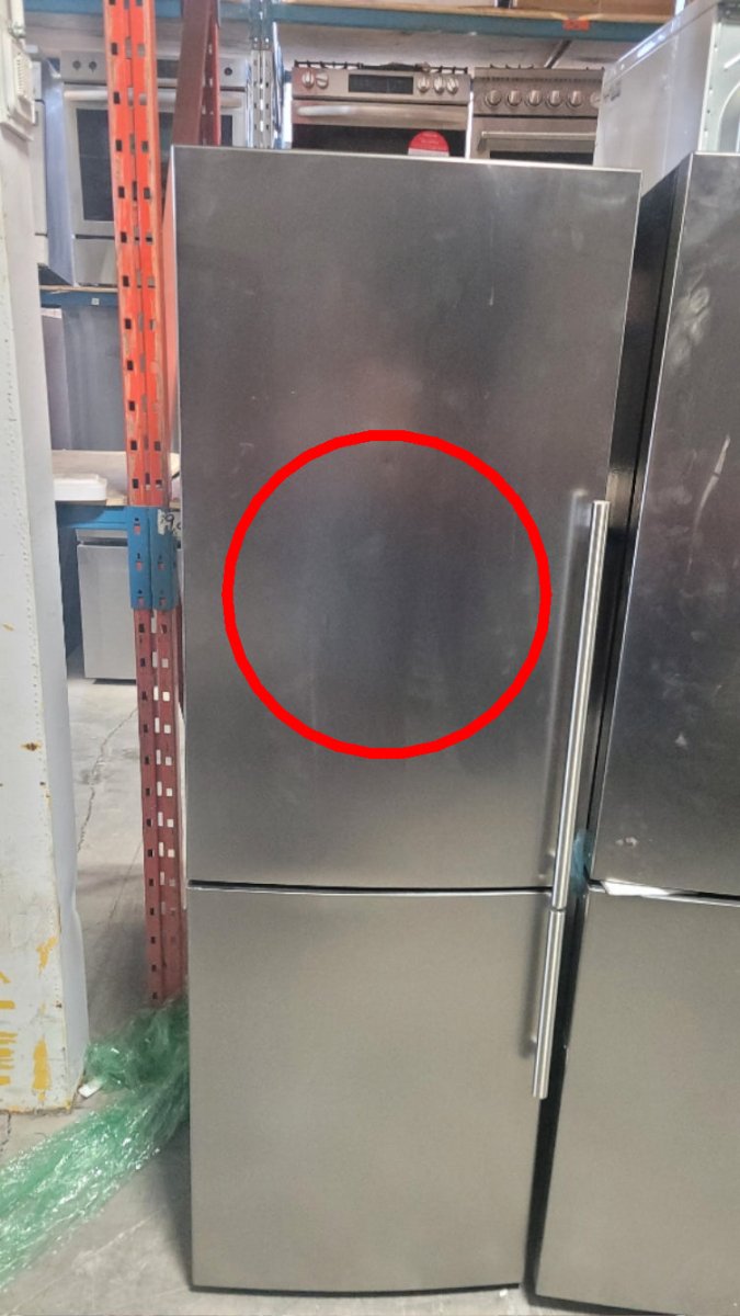 FFFFD1948 - 24LS - REFRIGERATORS - Forno - Bottom Mount - Stainless Steel - Open Box - BonPrix Électroménagers