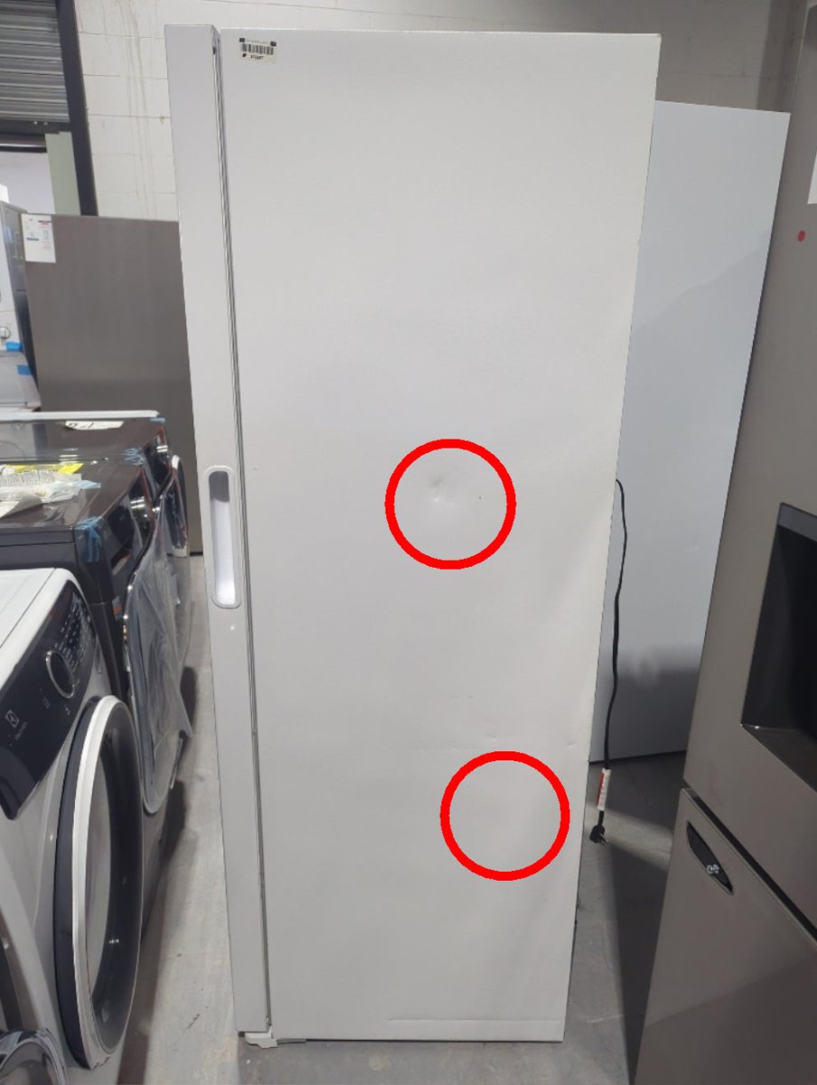 FFFH20F3VW - FREEZERS - Frigidaire - White - Open Box - BonPrix Électroménagers