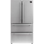 FFRBI1820 - 36SB - REFRIGERATORS - Forno - French 4 - Door - Stainless Steel - Open Box - BonPrix Électroménagers