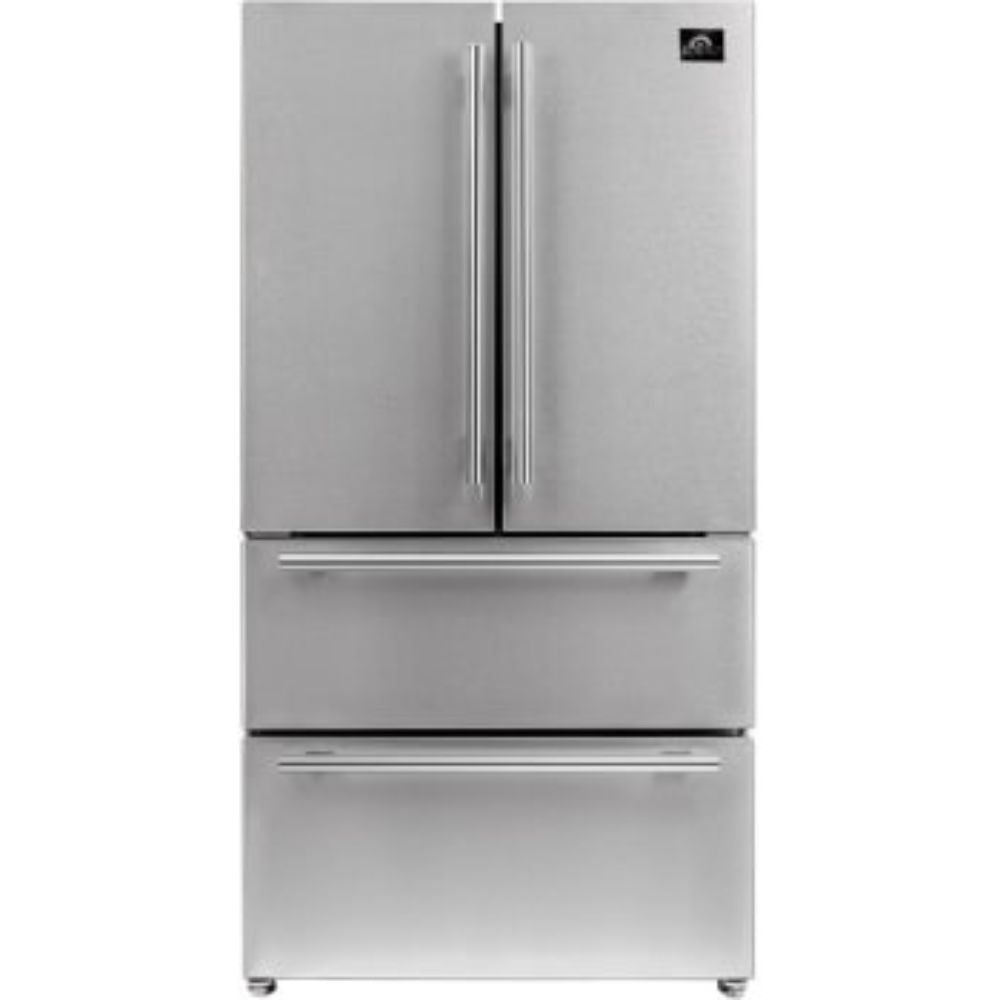 FFRBI1820 - 36SB - REFRIGERATORS - Forno - French 4 - Door - Stainless Steel - Open Box - BonPrix Électroménagers