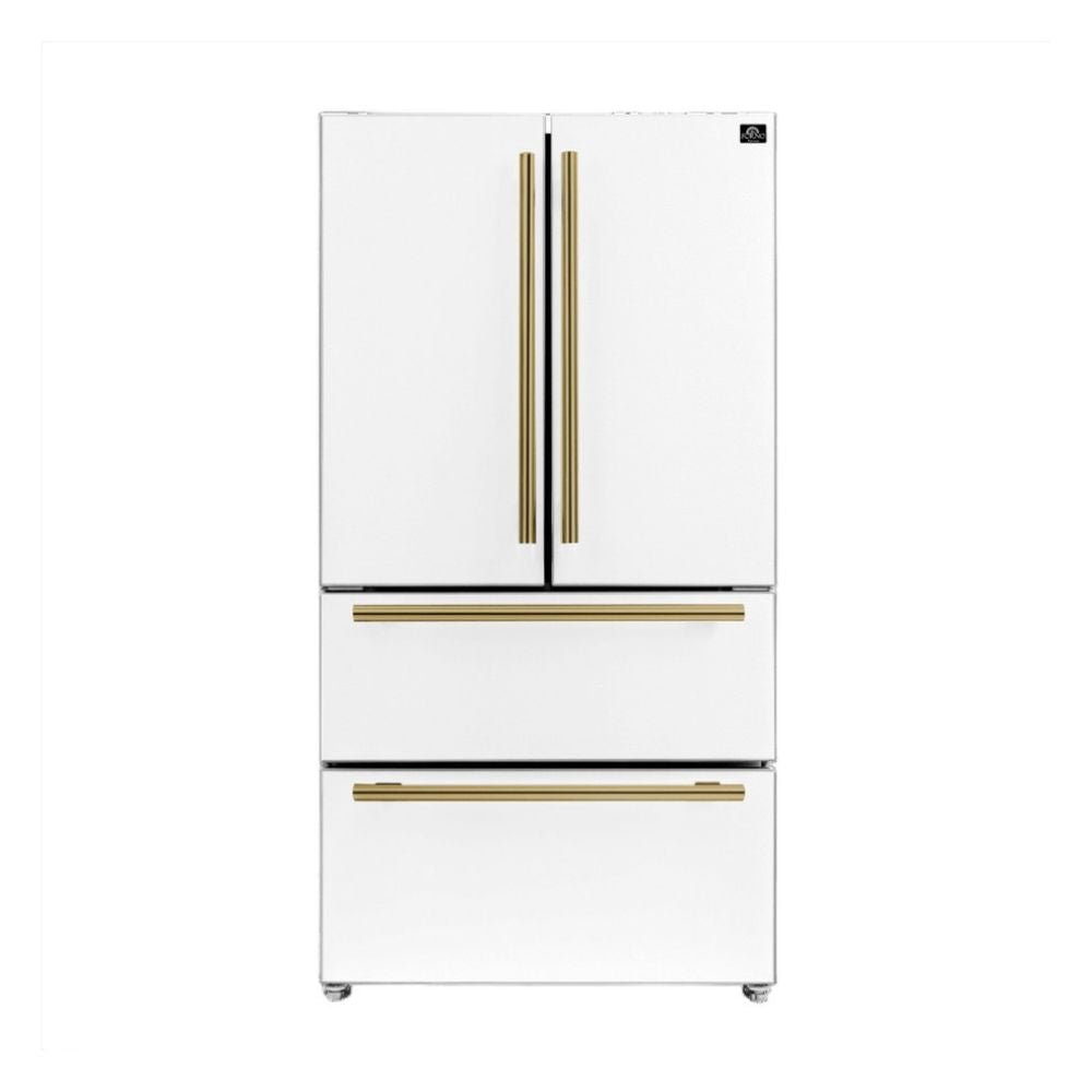 FFRBI1820 - 36W - REFRIGERATORS - Forno - French 4 - Door - White - Open Box - BonPrix Électroménagers