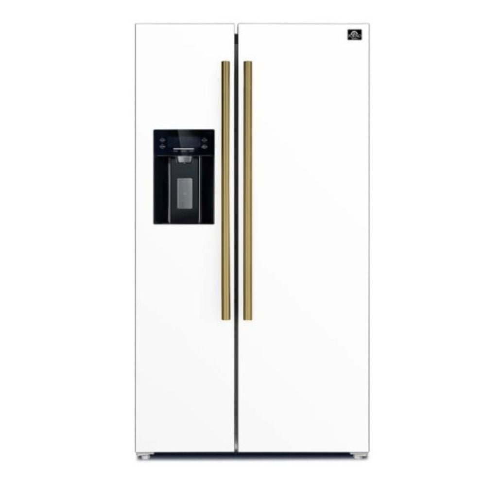 FFRBI1844 - 36WHT - REFRIGERATORS - Forno - Side by side - White - Open Box - BonPrix Électroménagers