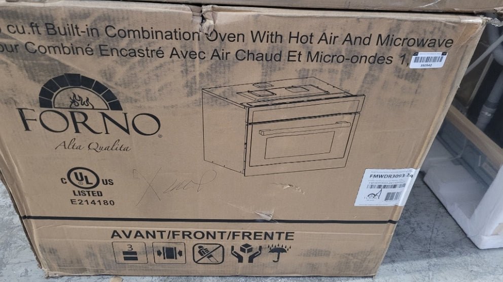 FMWDR3093 - 24 - MICROWAVES OVENS - FORNO - Built - In - Stainless Steel - Open Box - BonPrix Électroménagers