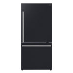 FORNO 2-Piece Black Kitchen Bundle - 30" Induction Range and 31" Bottom Freezer Refrigerator - BonPrix Électroménagers