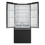 FORNO 2-Piece Black Kitchen Bundle - 30" Induction Range and 31" Bottom Freezer Refrigerator - BonPrix Électroménagers