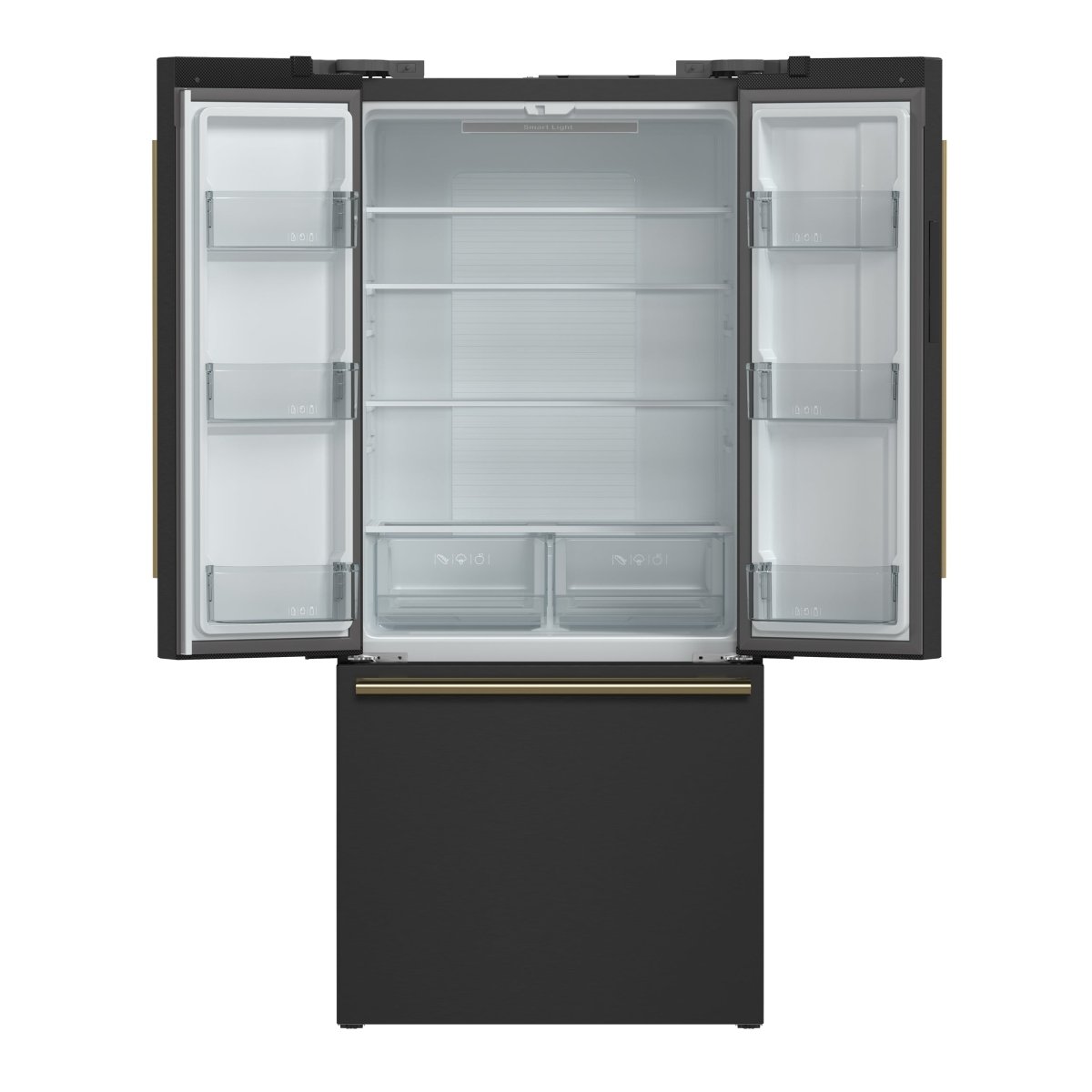 FORNO 2-Piece Black Kitchen Bundle - 30" Induction Range and 31" Bottom Freezer Refrigerator - BonPrix Électroménagers