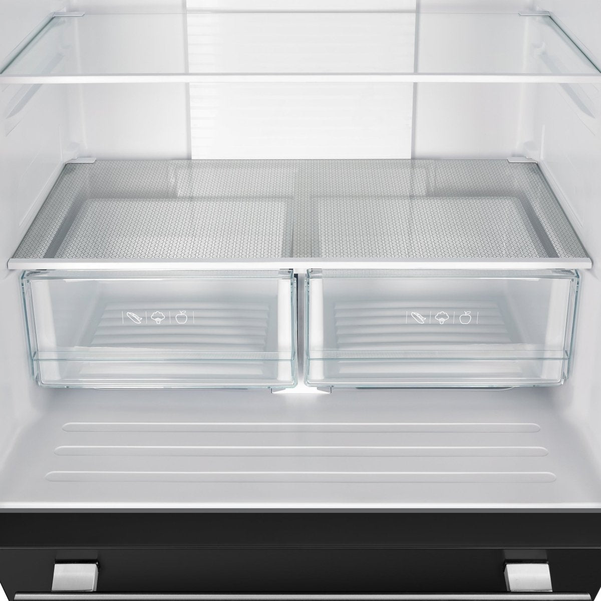 FORNO 2-Piece Black Kitchen Bundle - 30" Induction Range and 31" Bottom Freezer Refrigerator - BonPrix Électroménagers