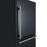 FORNO 2-Piece Black Kitchen Bundle - 30" Induction Range and 31" Bottom Freezer Refrigerator - BonPrix Électroménagers