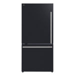 FORNO 2-Piece Black Kitchen Bundle - 30" Induction Range and 31" Bottom Freezer Refrigerator - BonPrix Électroménagers