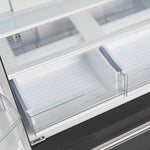FORNO 2-Piece Black Kitchen Bundle - 30" Induction Range and 36" Bottom Freezer Refrigerator - BonPrix Électroménagers