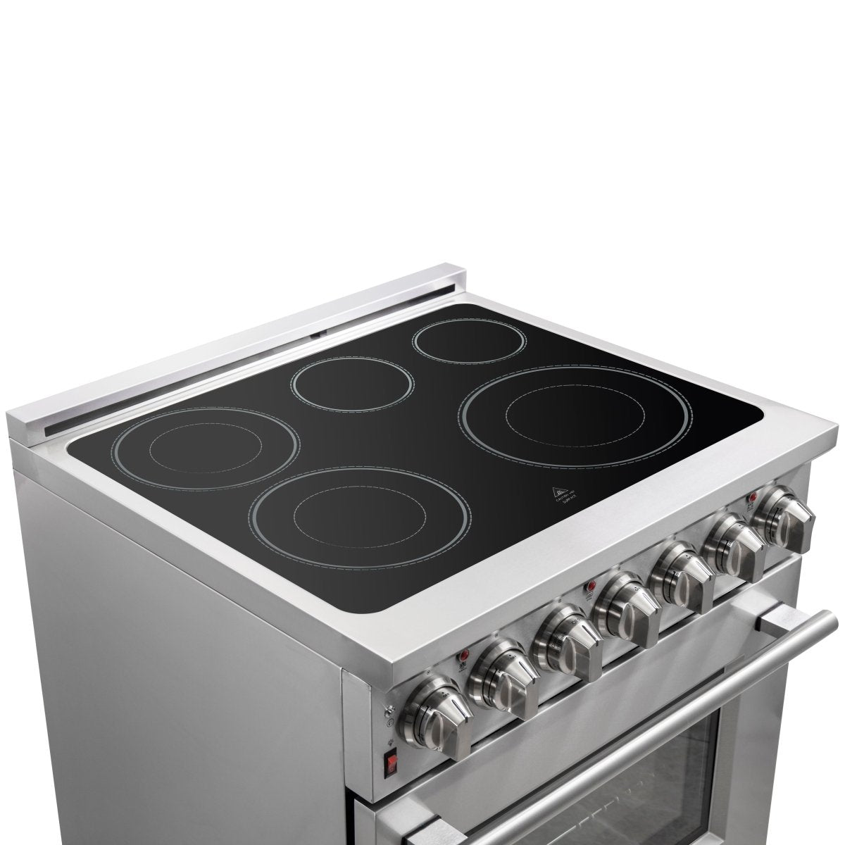 FORNO 2-Piece SS Kitchen Bundle - 30" Electric Range and 31" Bottom Freezer Refrigerator - BonPrix Électroménagers