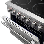 FORNO 2-Piece SS Kitchen Bundle - 30" Electric Range and 31" Bottom Freezer Refrigerator - BonPrix Électroménagers
