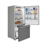 Forno Milano 2-Piece 62-Inch Freestanding Dual Bottom Freezer Refrigerator, Stainless Steel – 34.4 cu.ft, Touch Control, Ice Maker - BonPrix Électroménagers