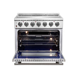 FORNO 2-Piece SS Kitchen Bundle - 36" Electric Range and 31" Bottom Freezer Refrigerator - BonPrix Électroménagers
