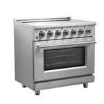 FORNO 2-Piece SS Kitchen Bundle - 36" Electric Range and 31" Bottom Freezer Refrigerator - BonPrix Électroménagers