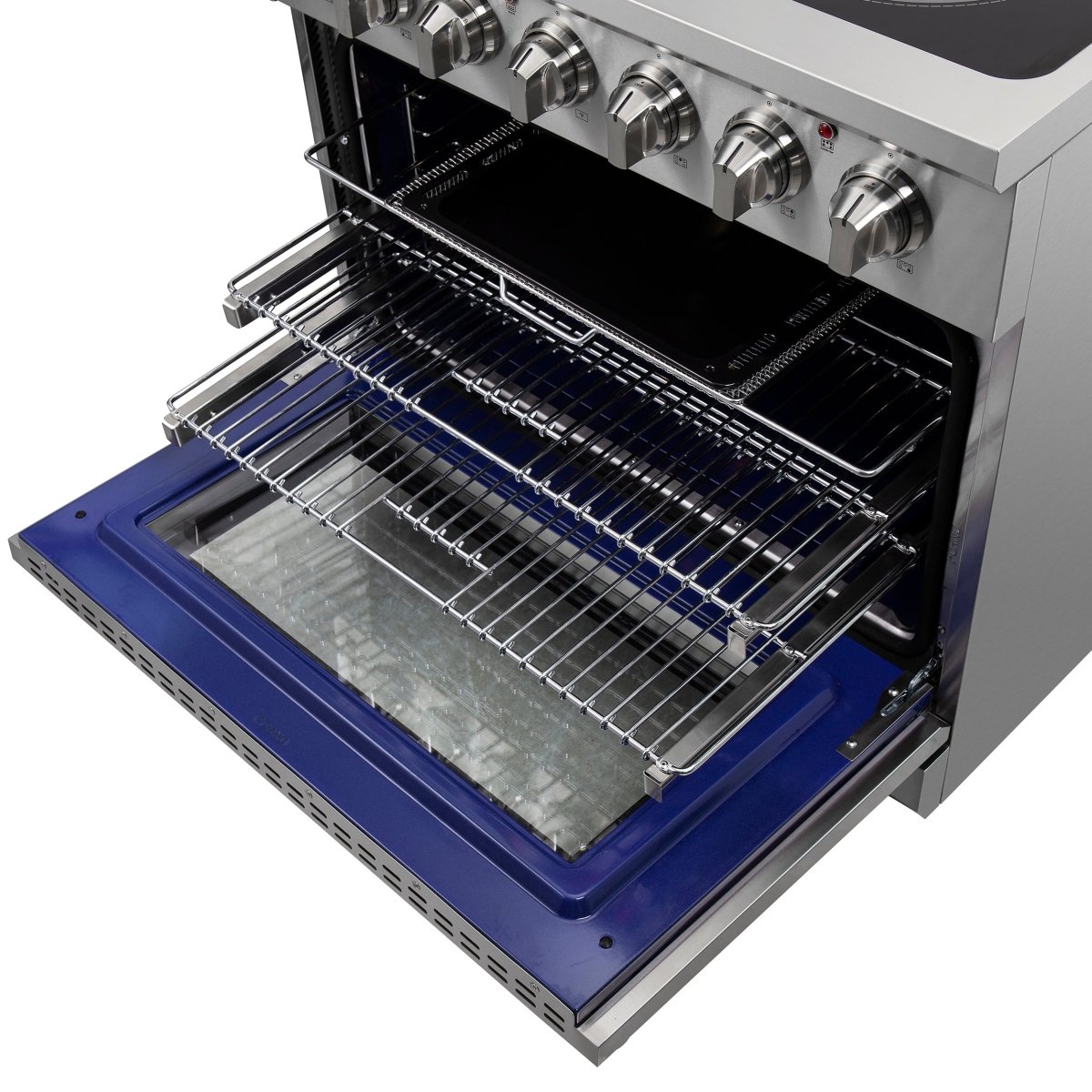 FORNO 2-Piece SS Kitchen Bundle - 36" Electric Range and 31" Bottom Freezer Refrigerator - BonPrix Électroménagers