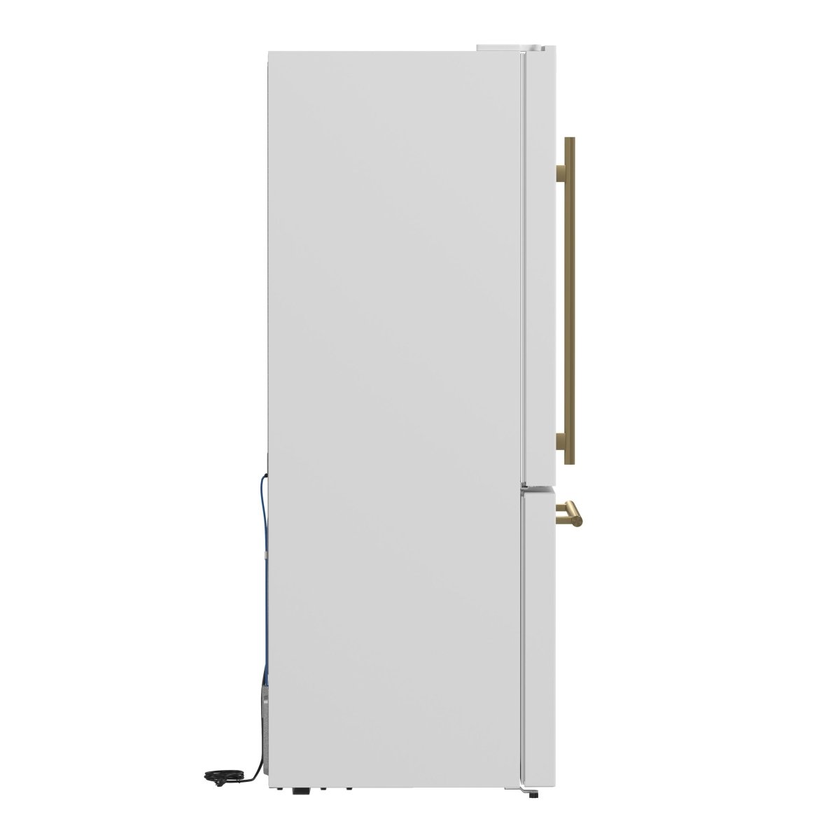 FORNO 2-Piece White Kitchen Bundle - 30" Induction Range and 31" Bottom Freezer Refrigerator - BonPrix Électroménagers