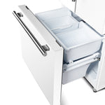FORNO 2-Piece White Kitchen Bundle - 30" Induction Range and 31" Bottom Freezer Refrigerator - BonPrix Électroménagers