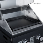 Forno All’Aperto 99,600 BTU Outdoor Kitchen, 5 Burners, Infrared Burners, Side Burner, Black Sintered Stone Countertops, Gas Pizza Oven, Sink Module, Bar & Beverage Center - BonPrix Électroménagers