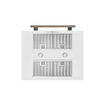 Forno Aria 30 Inch Wall-Mounted Range Hood in White - BonPrix Électroménagers