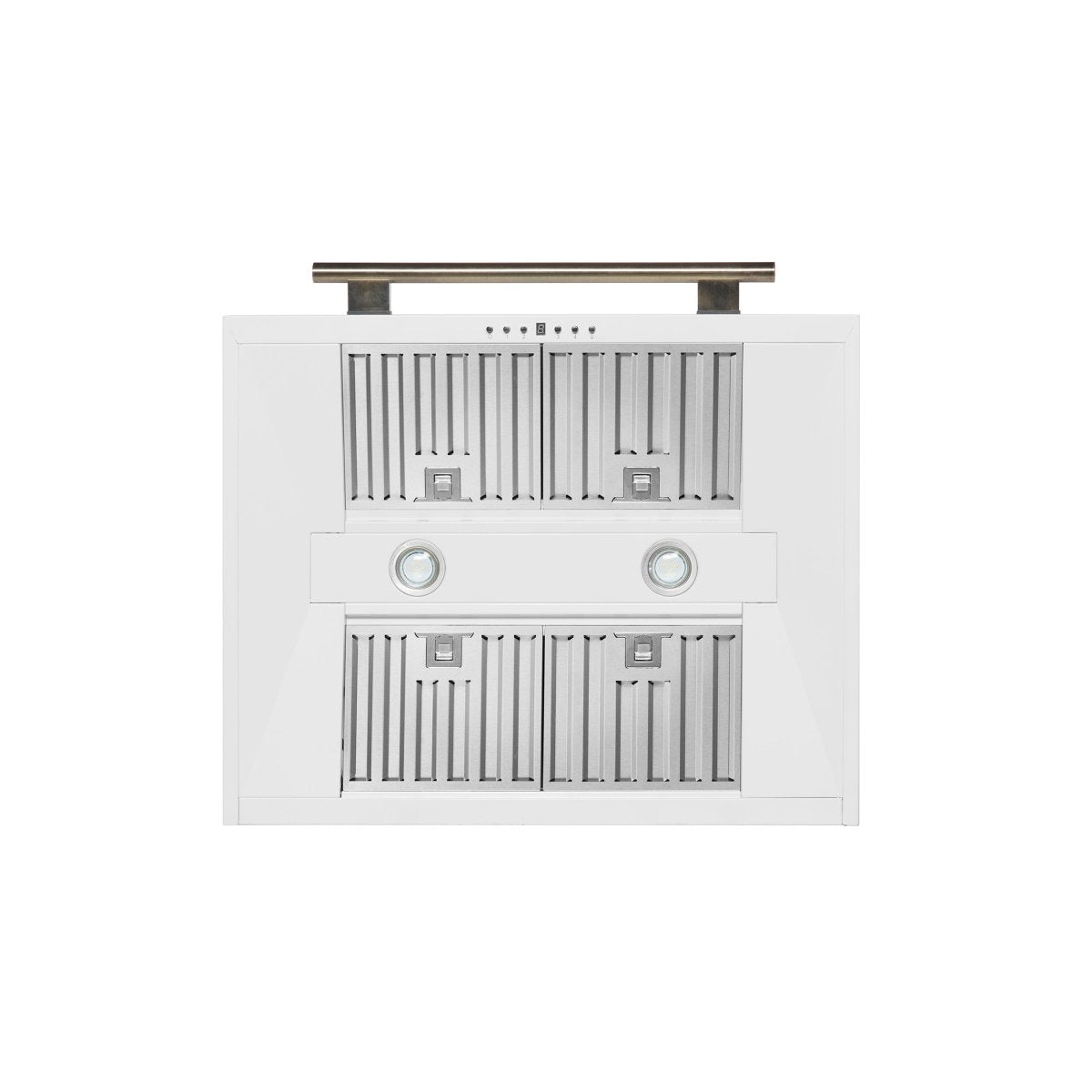 Forno Aria 30 Inch Wall-Mounted Range Hood in White - BonPrix Électroménagers