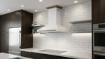 Forno Aria 48 Inch Wall-Mounted Range Hood in White - BonPrix Électroménagers