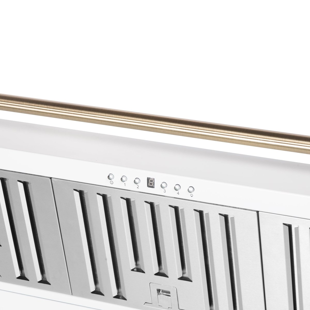 Forno Aria 48 Inch Wall-Mounted Range Hood in White - BonPrix Électroménagers