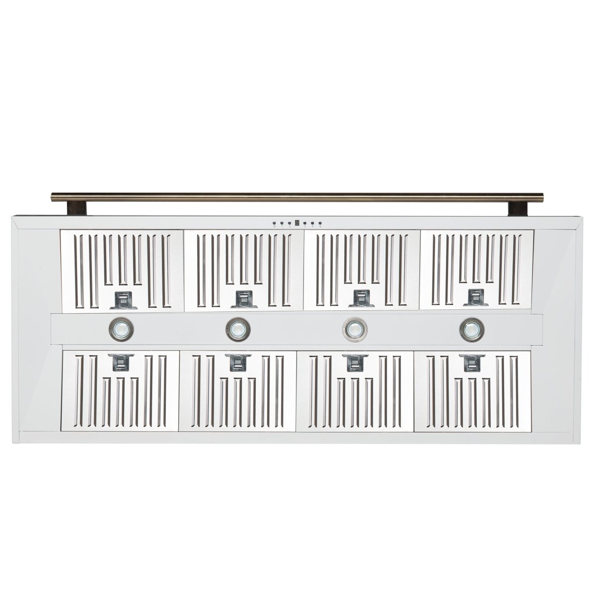 Forno Aria 60 Inch Wall-Mounted Range Hood in White - BonPrix Électroménagers