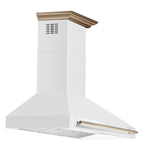 Forno Aria 60 Inch Wall-Mounted Range Hood in White - BonPrix Électroménagers