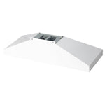 Forno Aria 60 Inch Wall-Mounted Range Hood in White - BonPrix Électroménagers